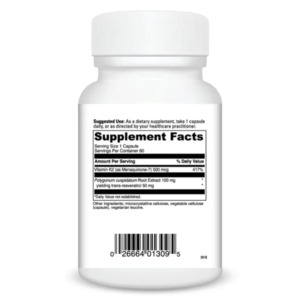 Vitamin K2 + Resveratrol