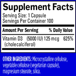 Vitamin D3 5000 Brain MD