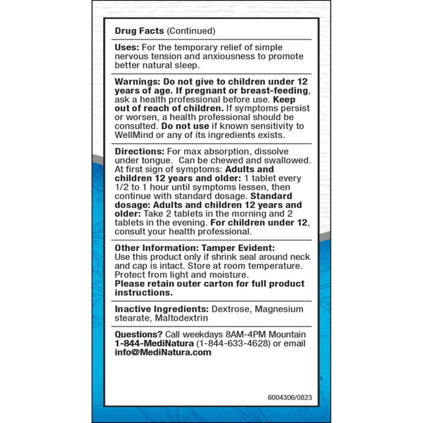 WellMind Calming MediNatura