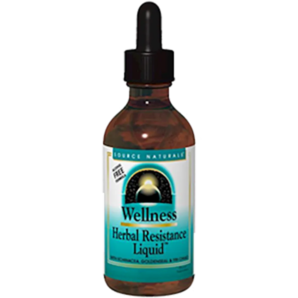 Wellness Herbal Resistance Alc Free Source Naturals