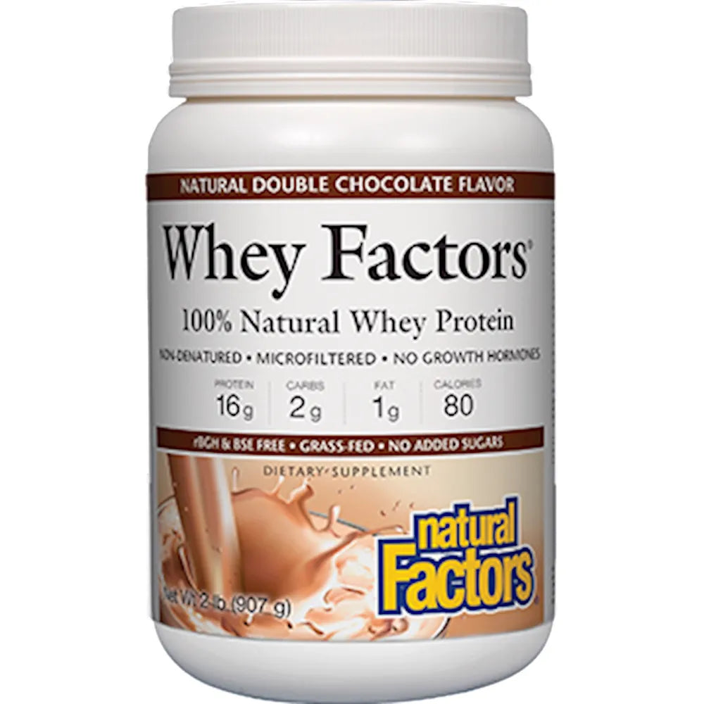 Whey Factors Protein Powder Mix - Double Chocolate by Natural Factors
