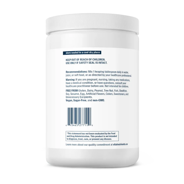 Benefits of Whole Fiber Fusion Powder - Vegetarian Capsules | Vital Nutrients | Promote Healthy Digestion