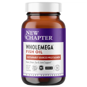 New Chapter Wholemega 1000 mg - supports heart, brain, eyes and joint support