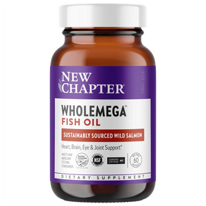 New Chapter Wholemega 1000 mg - supports heart, brain, eyes and joint support