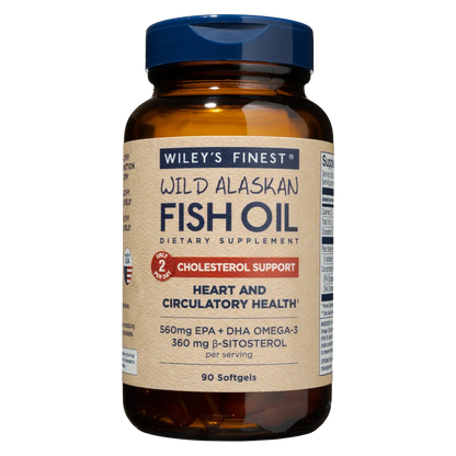 Wild AK Fish Oil Chol Supp Wiley's Finest