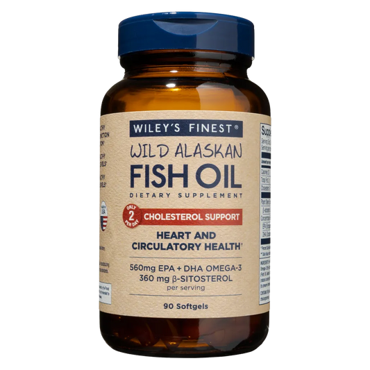 Wild AK Fish Oil Chol Supp Wiley's Finest