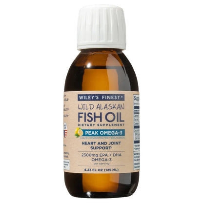 Wild Alaskan Peak Fish Oil Wiley's Finest