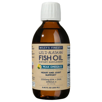 Wild Alaskan Peak Fish Oil Wiley's Finest