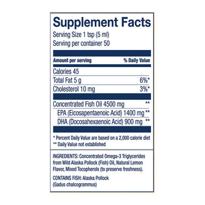 Wild Alaskan Peak Fish Oil Wiley's Finest