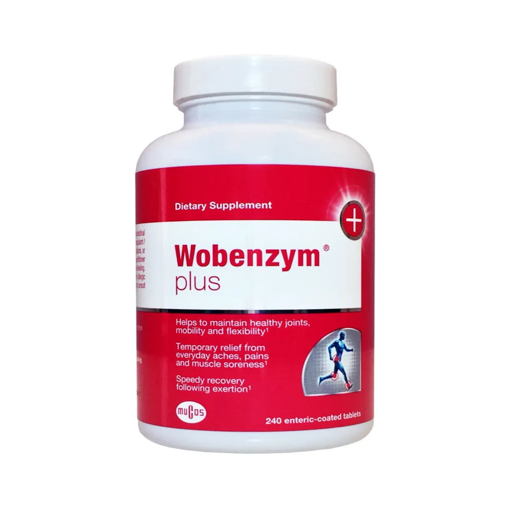 Wobenzym Plus Mucos Pharma (Wobenzym) - Support Fast Recovery Following Exertion