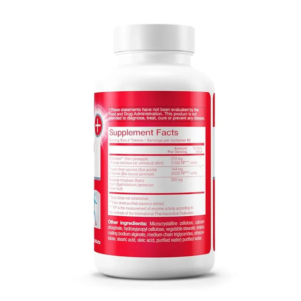 Wobenzym Plus Mucos Pharma (Wobenzym) - Supplement Ingredients