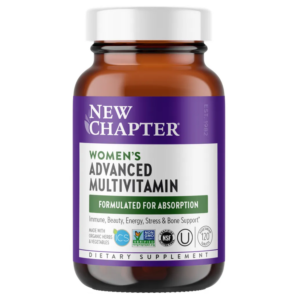 New Chapter  Women's Advanced Multi - Supports immune health, stress support & hormone health