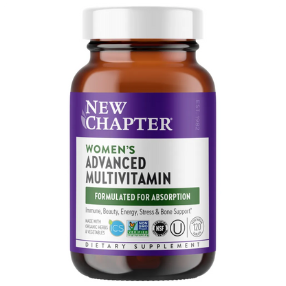 New Chapter  Women's Advanced Multi - Supports immune health, stress support & hormone health