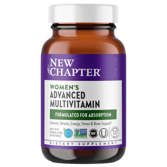 New Chapter  Women's Advanced Multi - Supports immune health, stress support & hormone health