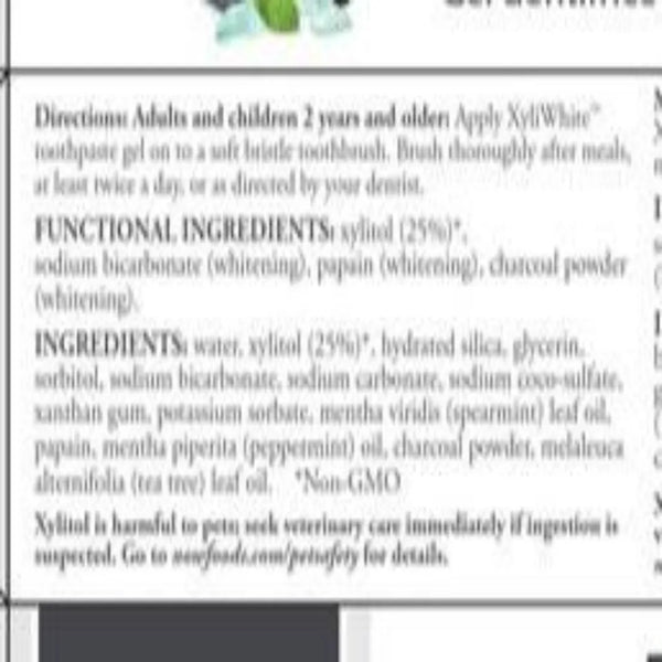 XyliWhite Char Toothpaste NOW