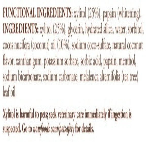 XyliWhite Coconut Oil Toothpaste NOW