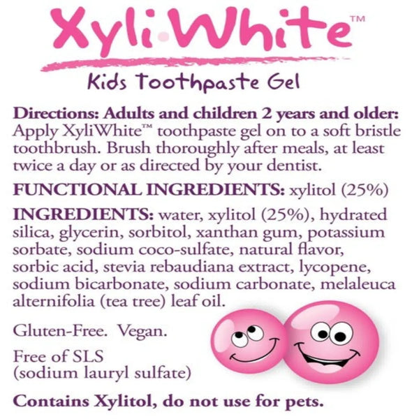 Xyliwhite Bubblegum Toothpaste NOW