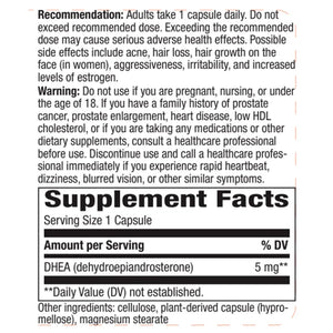 Youthful You DHEA 5mg