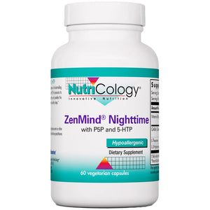 ZenMind Nighttime with P5P and 5-HTP by Nutricology