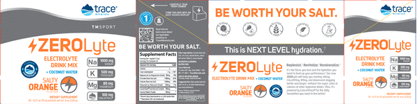 ZeroLyte - Salty Orange by Trace Minerals Research at Nutriessential.com
