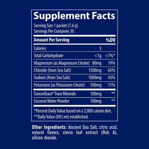 ZeroLyte Salty Orange Trace Minerals Research