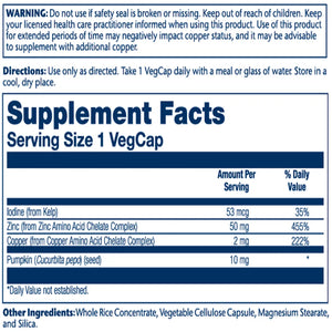 Zinc Copper Amino Acid Chel Solaray