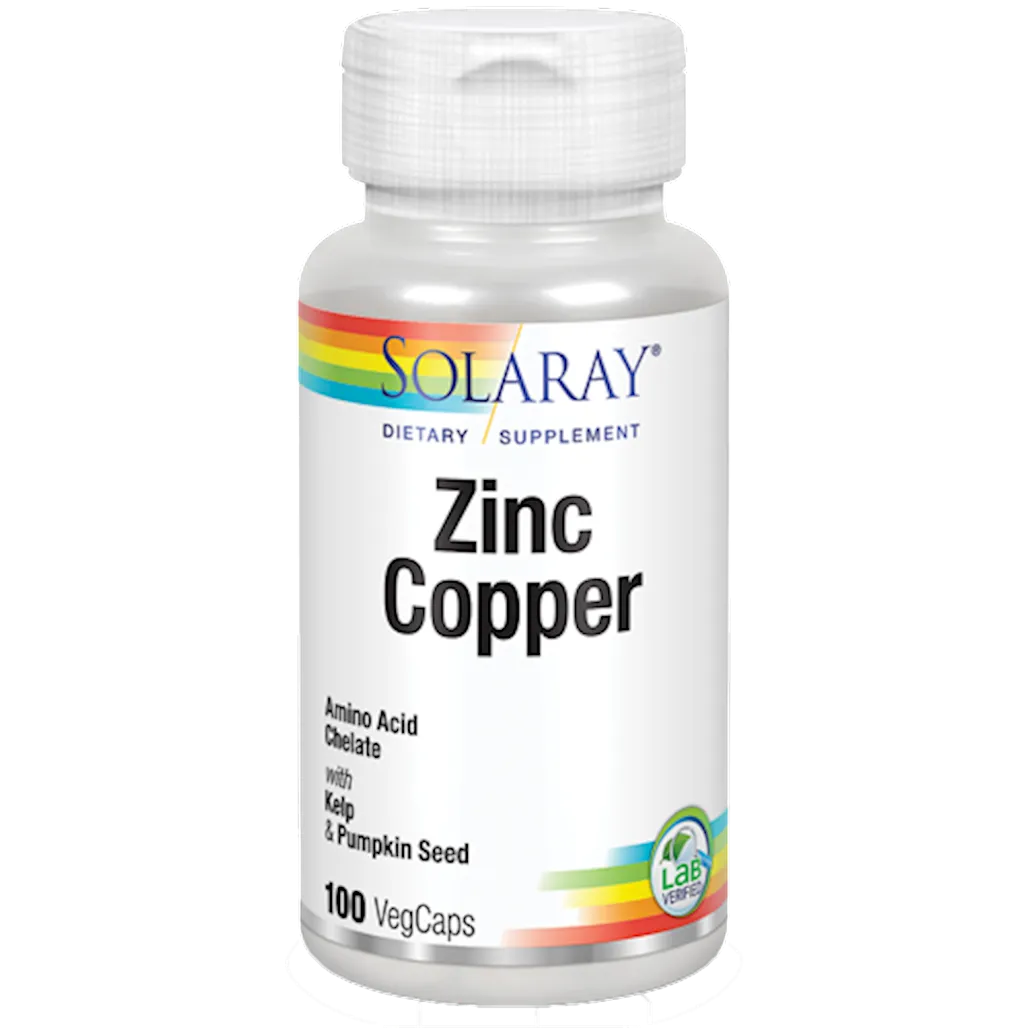 Zinc Copper Amino Acid Chel Solaray