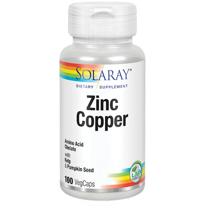 Zinc Copper Amino Acid Chel Solaray