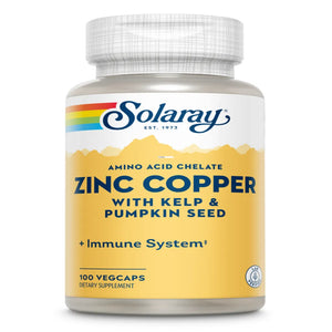 Zinc Copper Amino Acid Chel Solaray