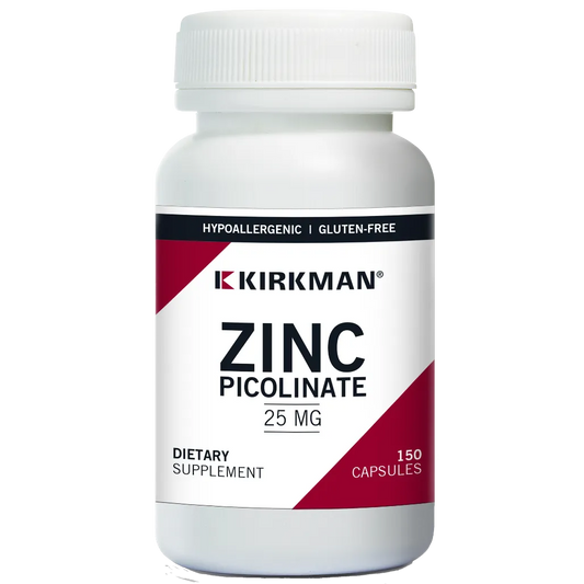 Zinc Picolinate 25 mg Kirkman Labs