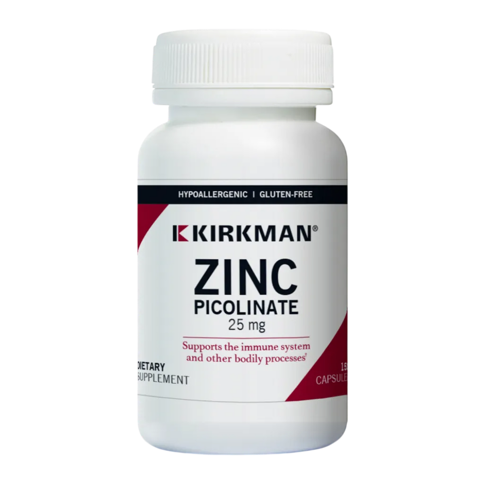 Zinc Picolinate 25 mg Kirkman Labs