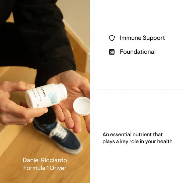 Thorne Zinc Picolinate 30 mg for Immune Support