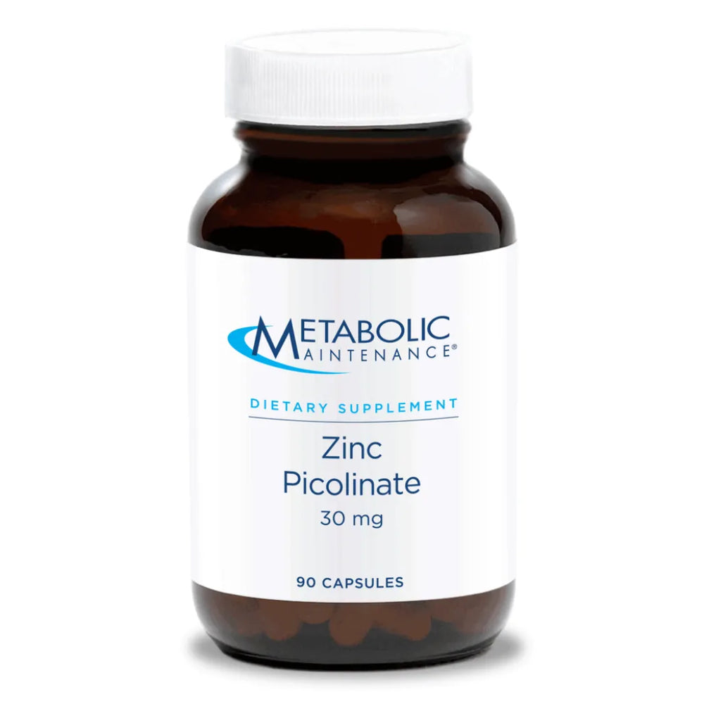 Zinc Picolinate 30mg Metabolic Maintenance