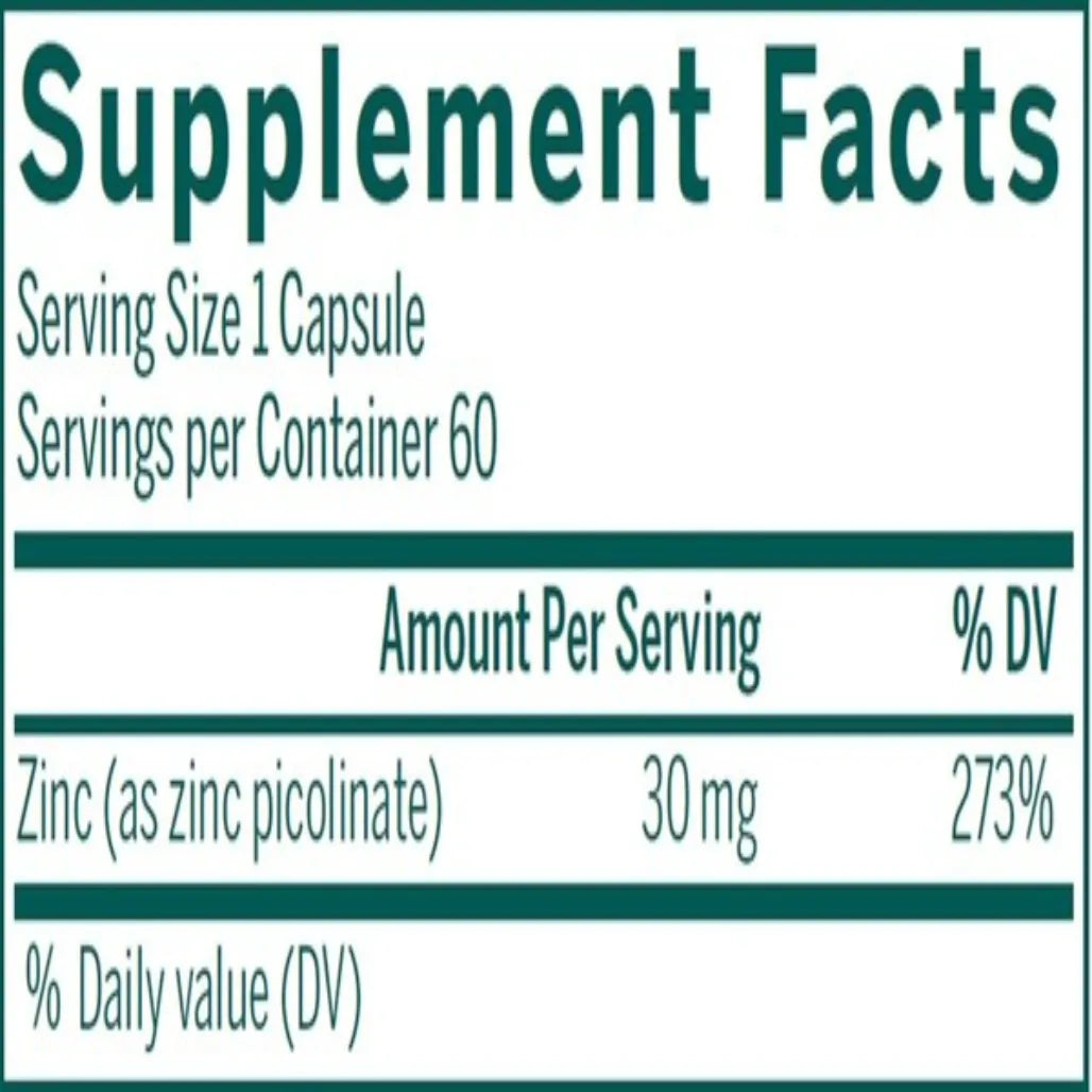 Zinc Picolinate Formula Genestra