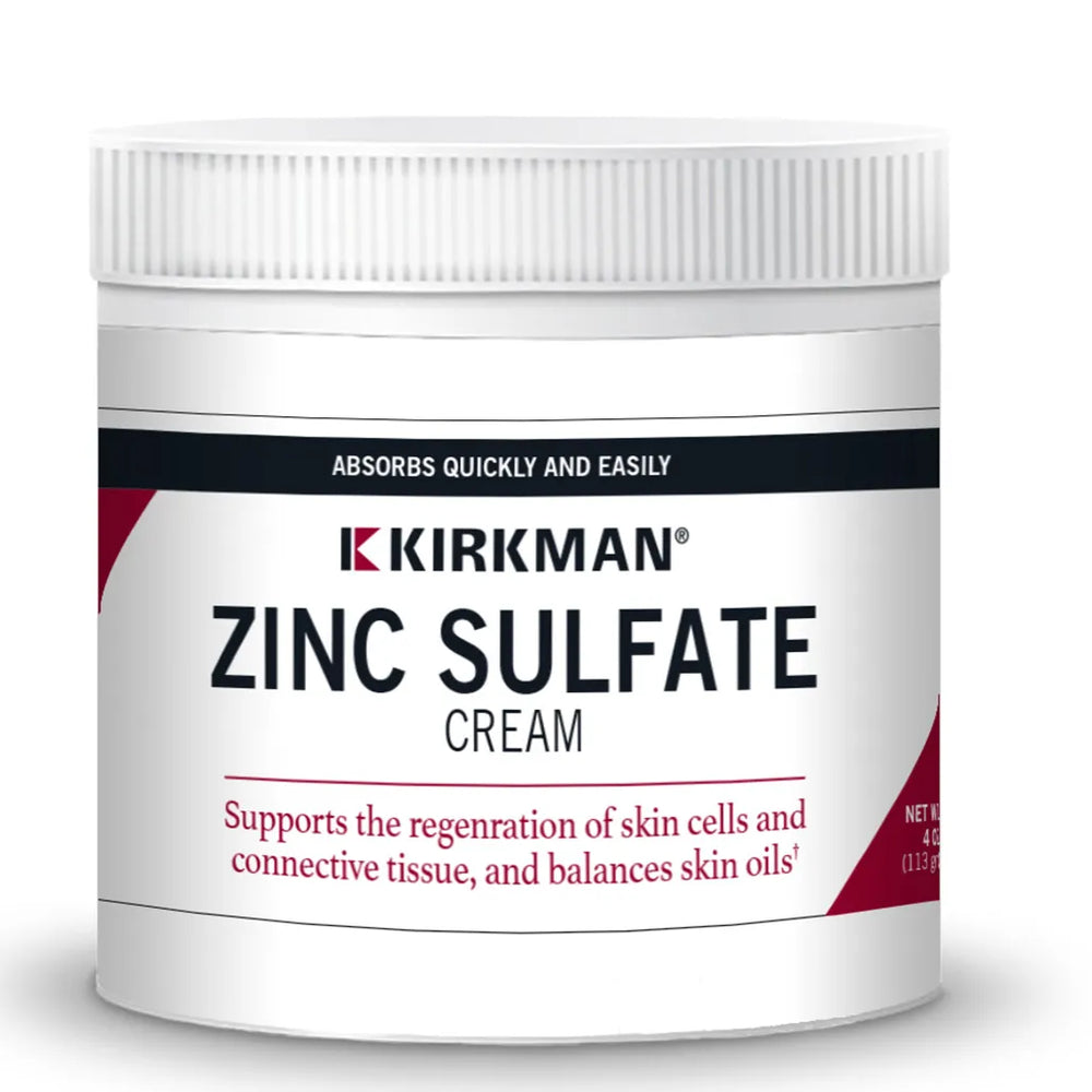 Zinc Sulfate Topical Cream Kirkman Lab