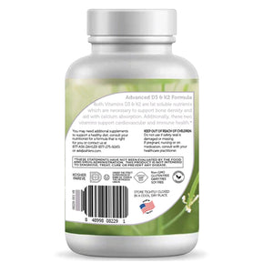 Vitamin D3 & K2 Advanced Nutrition by Zahler