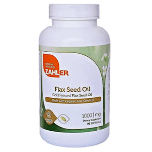 Advanced Nutrition by Zahler Flax Seed Oil 1000 mg