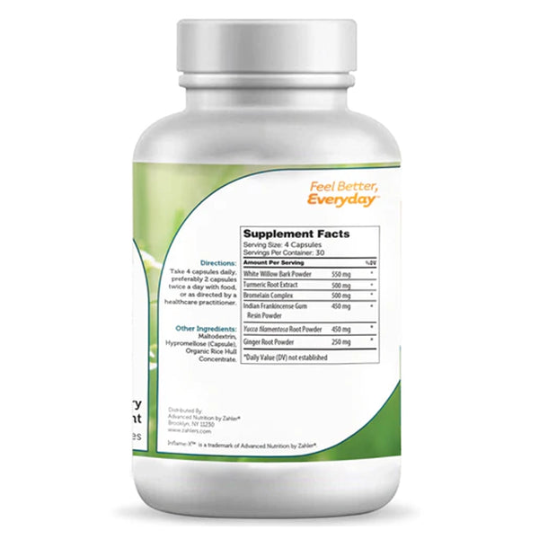 Inflame X Advance nutritions By Zahler