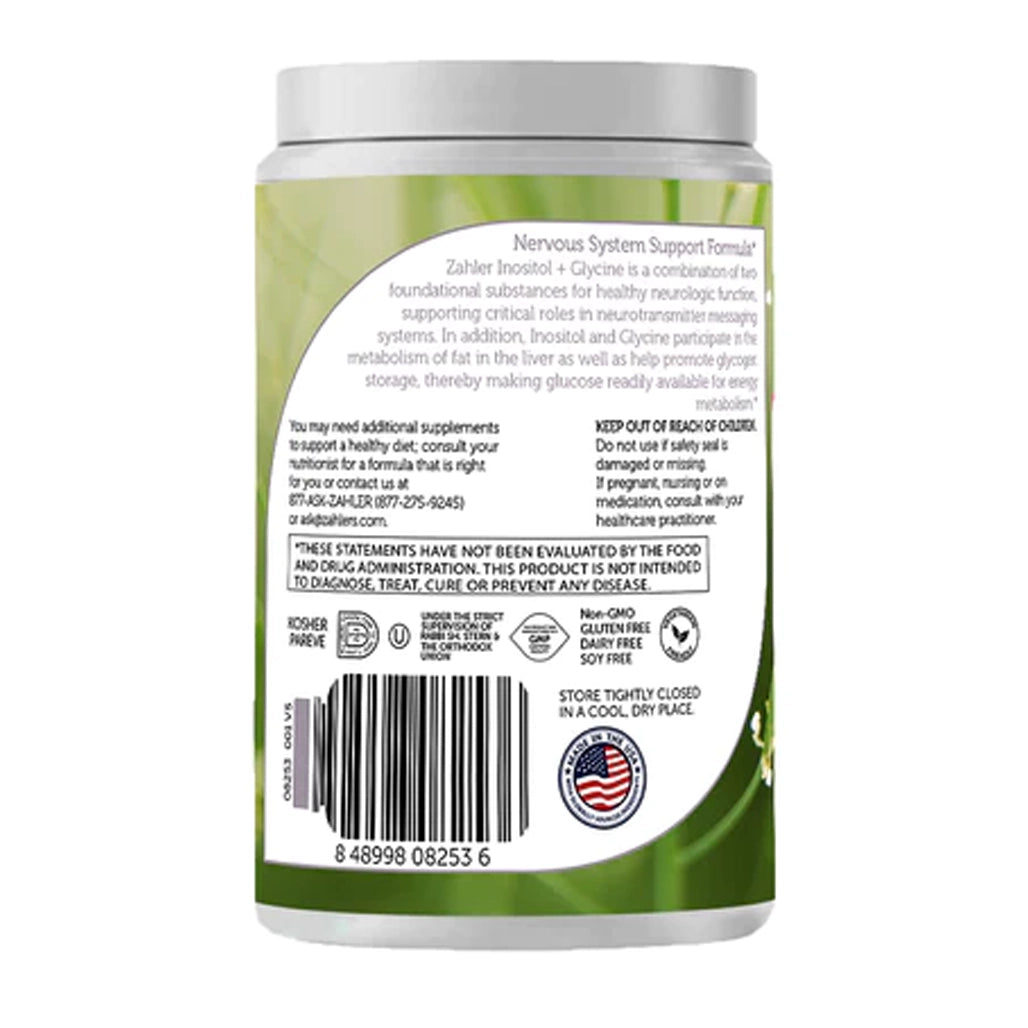 Inositol + Glycine Powder 11.5 oz Nutriessential.com
