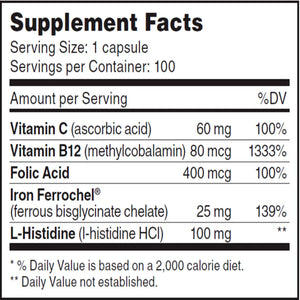 Iron Complex Advance nutritions By Zahler