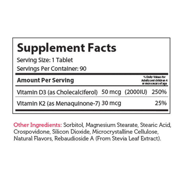 Junior D3 & K2 Advanced Nutrition by Zahler