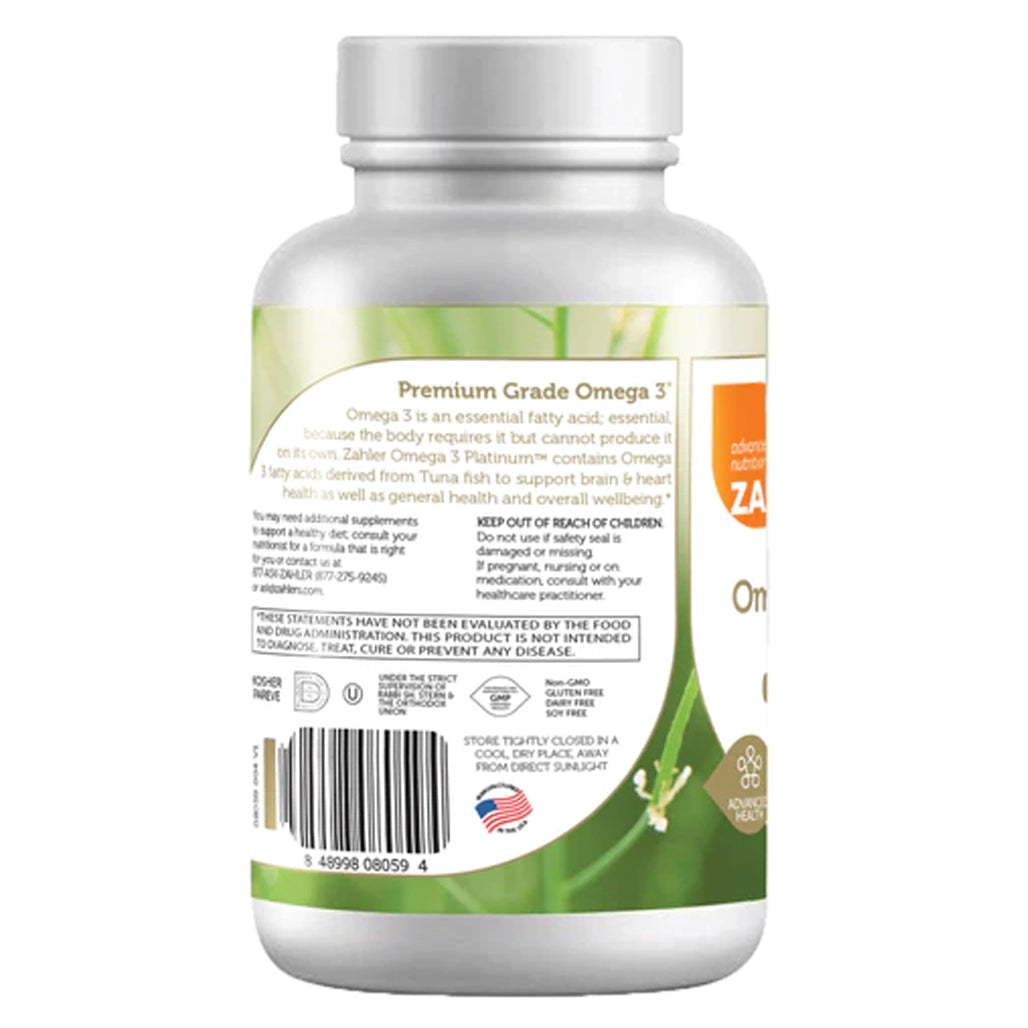 Omega 3 Platinum Advance nutritions By Zahler