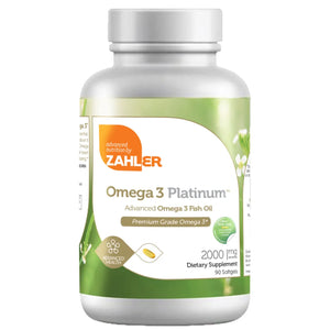 Omega 3 Platinum Advance nutritions By Zahler