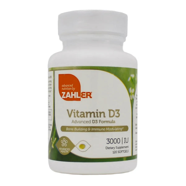 Vitamin D3 3000 IU Advance nutritions By Zahler