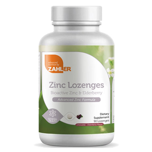 Zinc + Elderberry Lozenges Advance nutritions By Zahler
