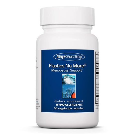 Flashes No More 60 veg capsules by Allergy Research | Menopausal Support