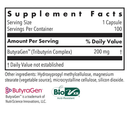 Allergy Research Group ButyrEn - 100 vegcaps