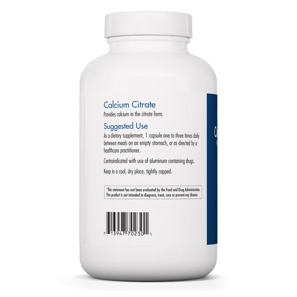 Calcium Citrate 150 mg Allergy Research