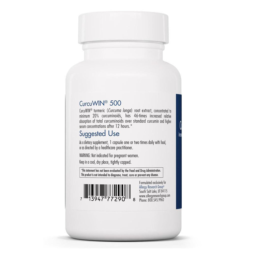CurcuWIN 500 Allergy Research - 60 Veg Caps