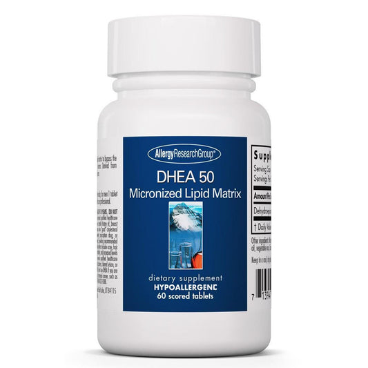DHEA 50 Micronized Lipid Matrix - 60 tabs by Allergy Research